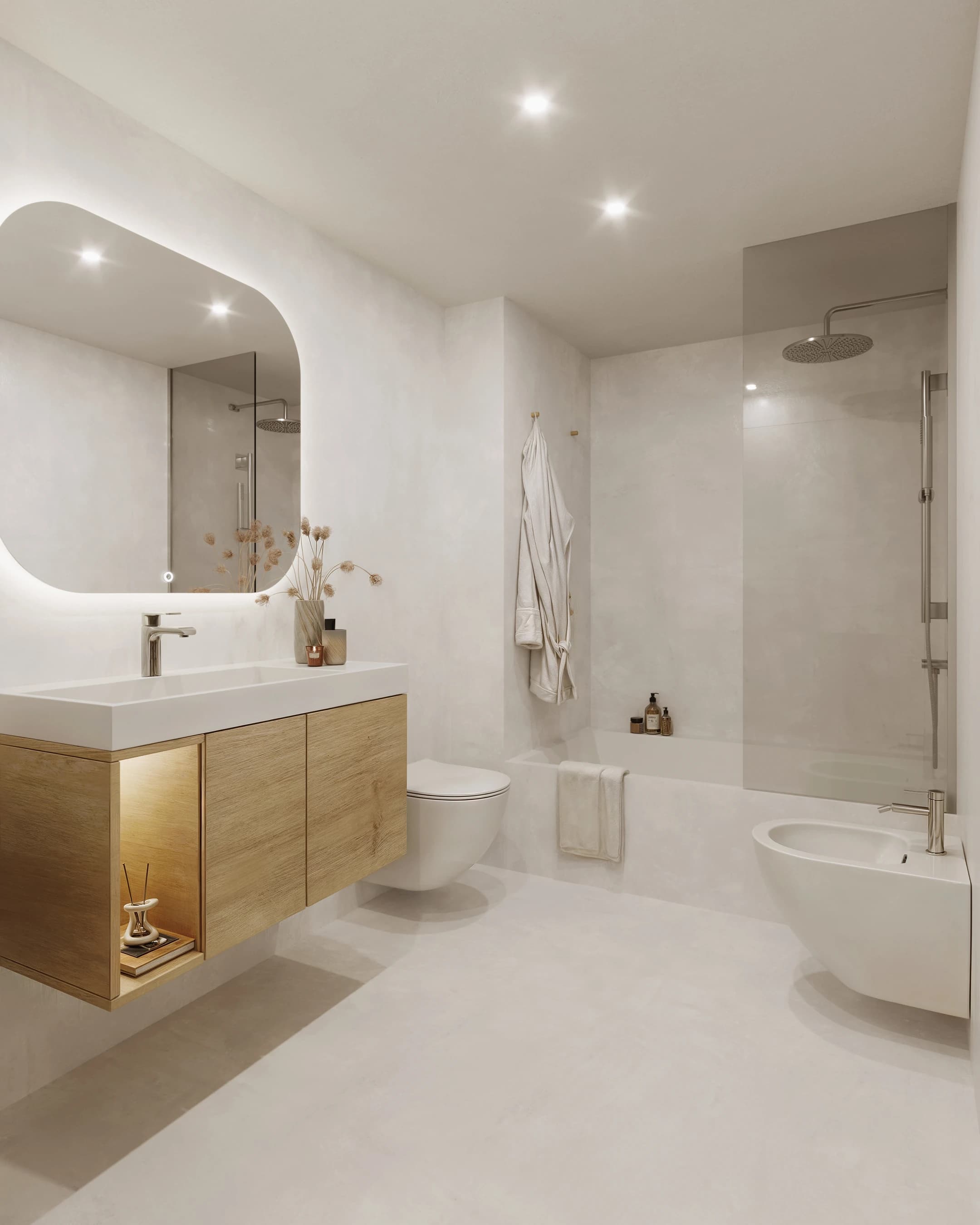 Visualización de baño · Ático Tarragona · Next Home