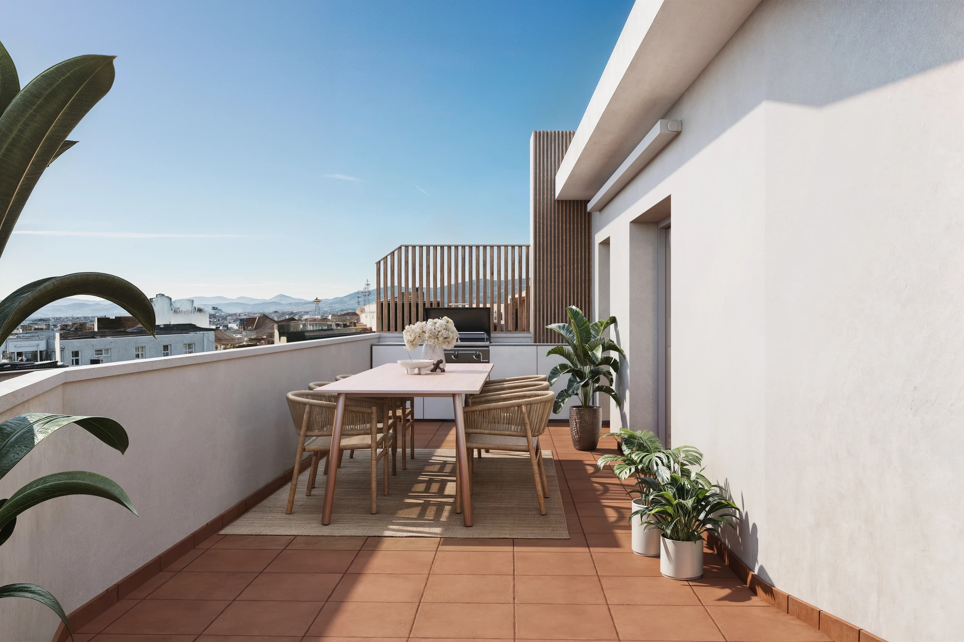 Visualización de terraza · Ático Tarragona · Next Home