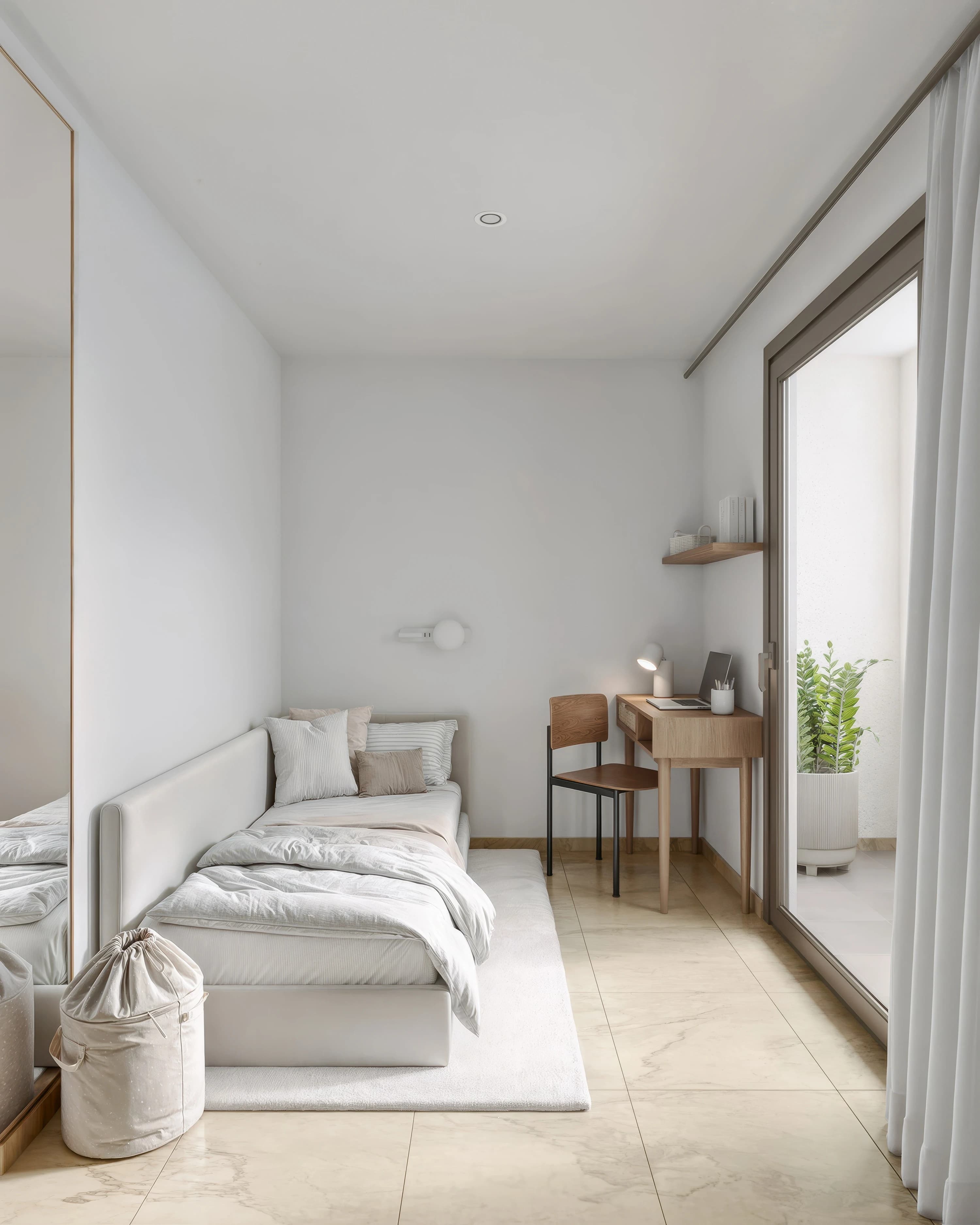 Visualización de dormitorio y escritorio · Av. Sport, Tarragona · Next Home