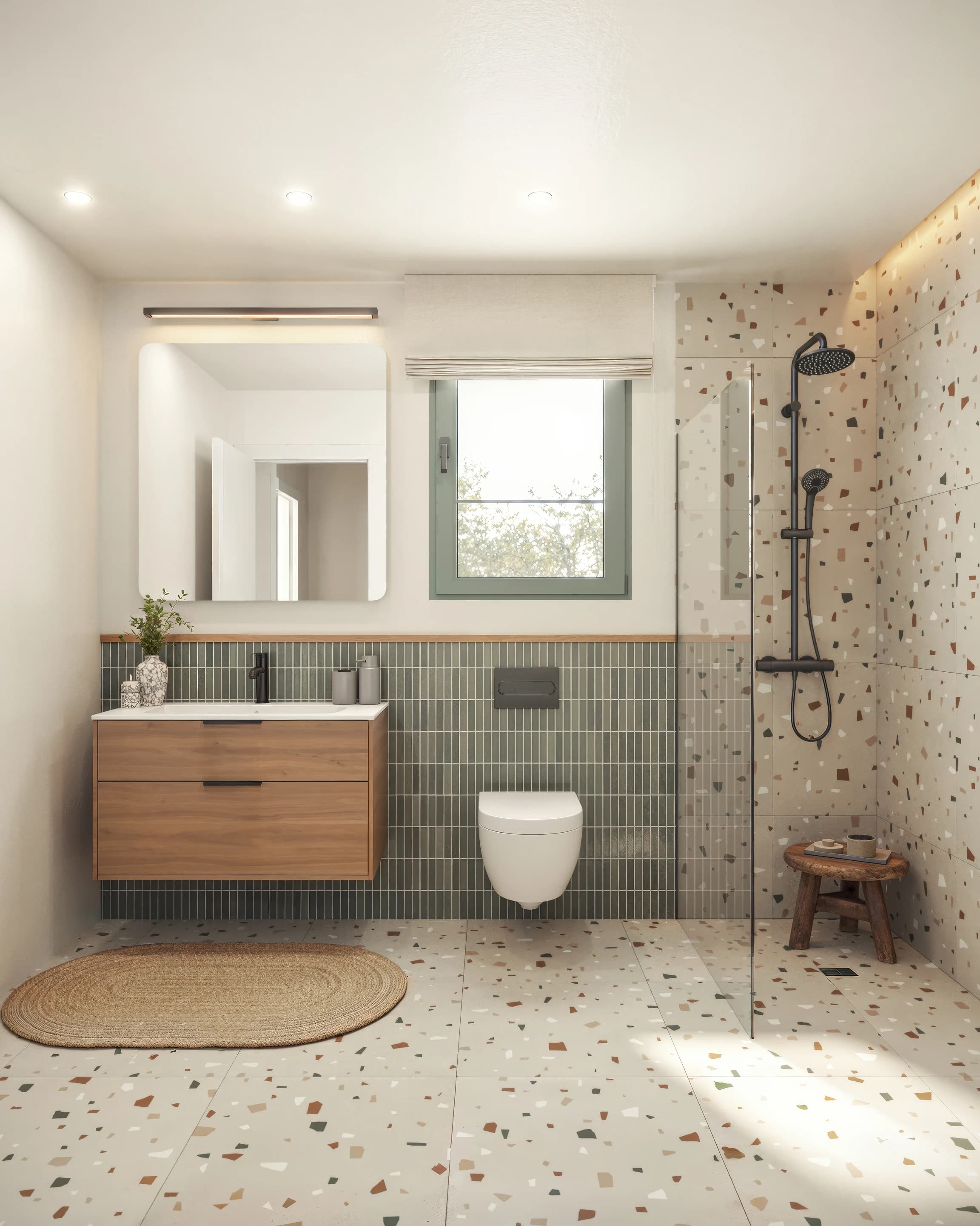 Visualización de baño · Casanova · Barcelona