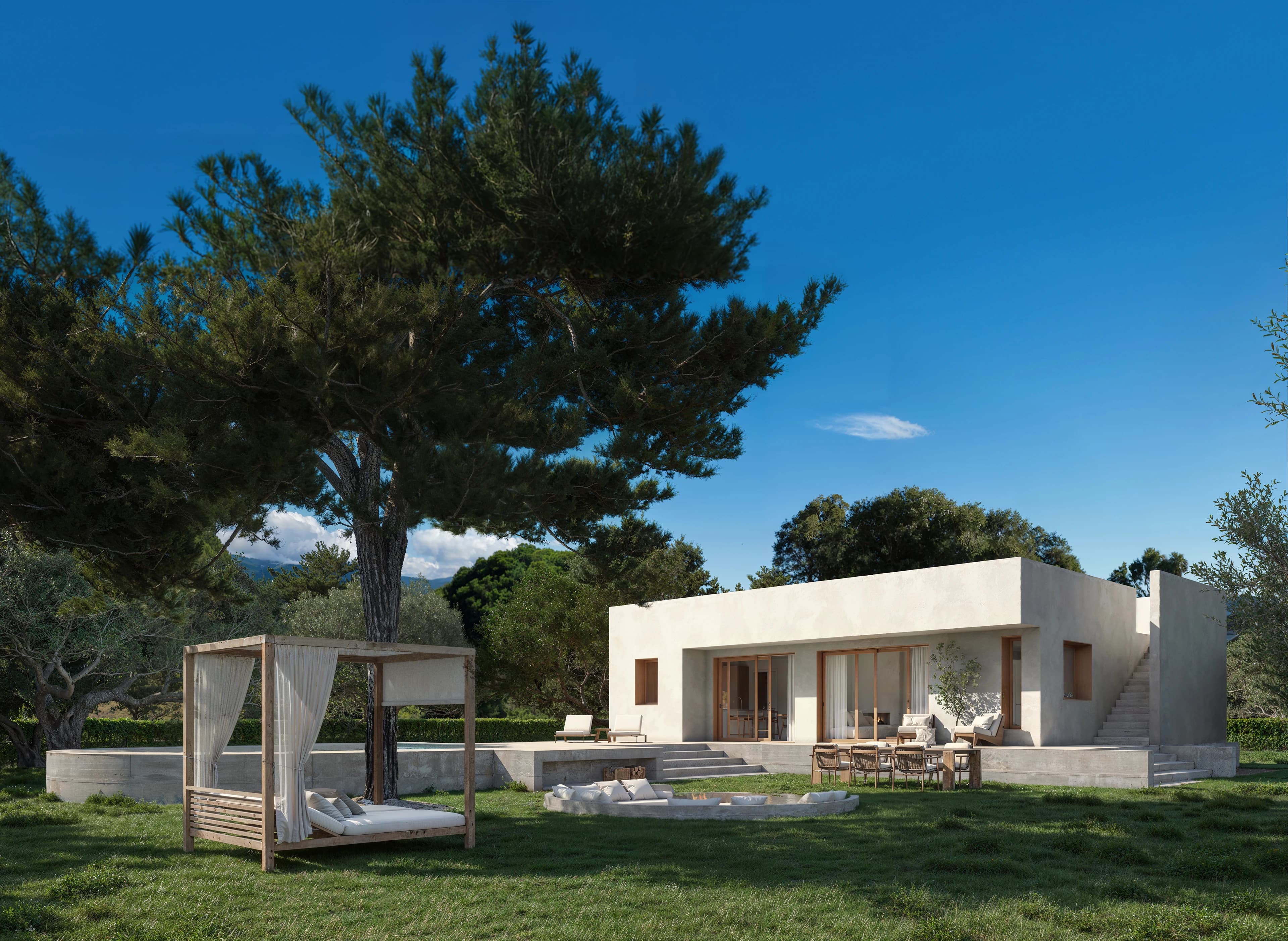 Visualización de vivienda y paisaje · Lunasur