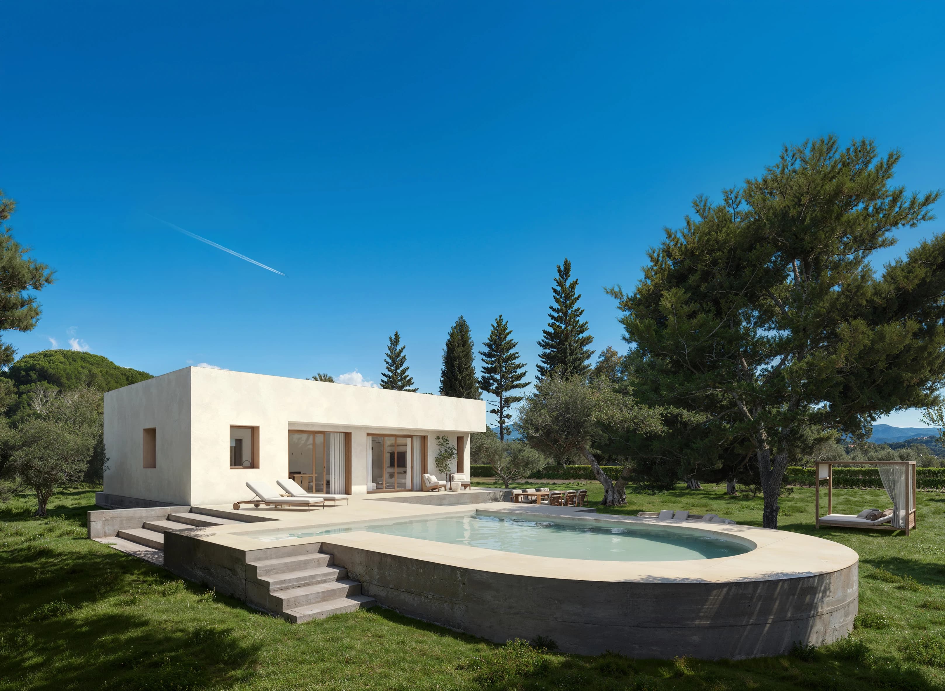 Visualización de exterior de la vivienda · Lunasur